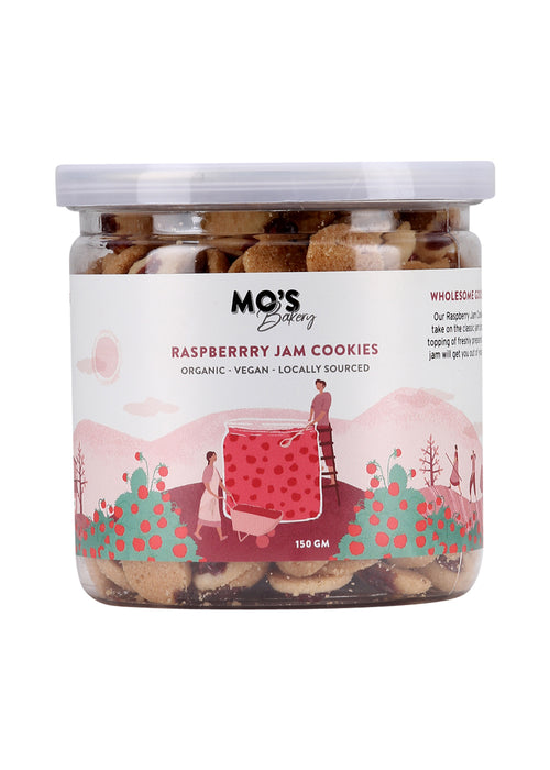 Raspberry Jam Cookies-petite