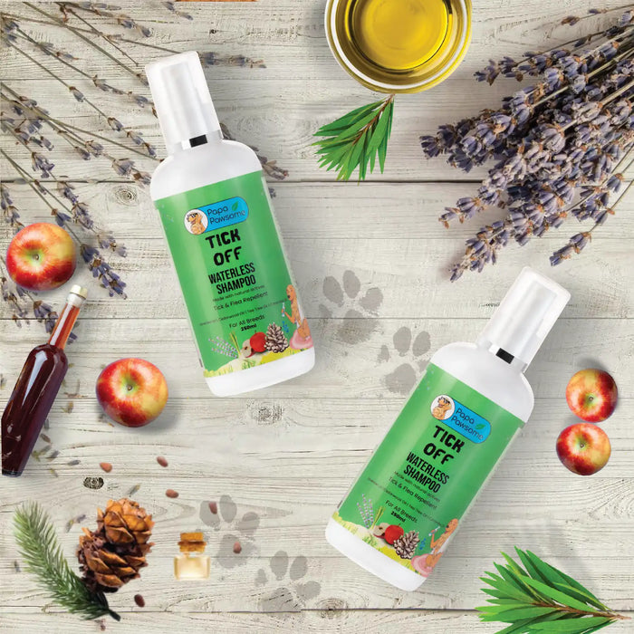 Tick off Waterless Natural Shampoo for Dogs