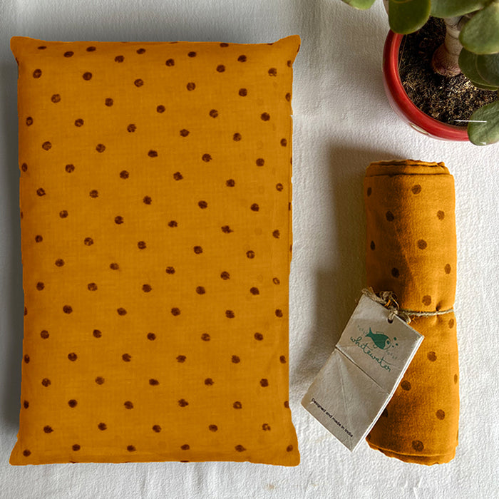 Gift Set | Swaddle + Raidana Kapok Pillow