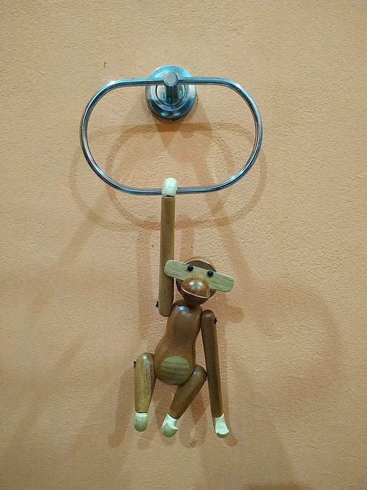 Wooden monkey toy for kids