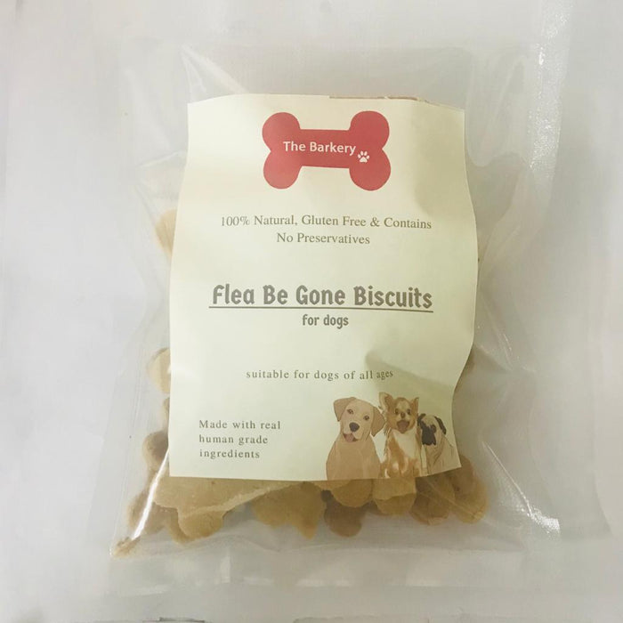 Flea Be Gone Dog Biscuits (Natural Tick and Flea Repeller)