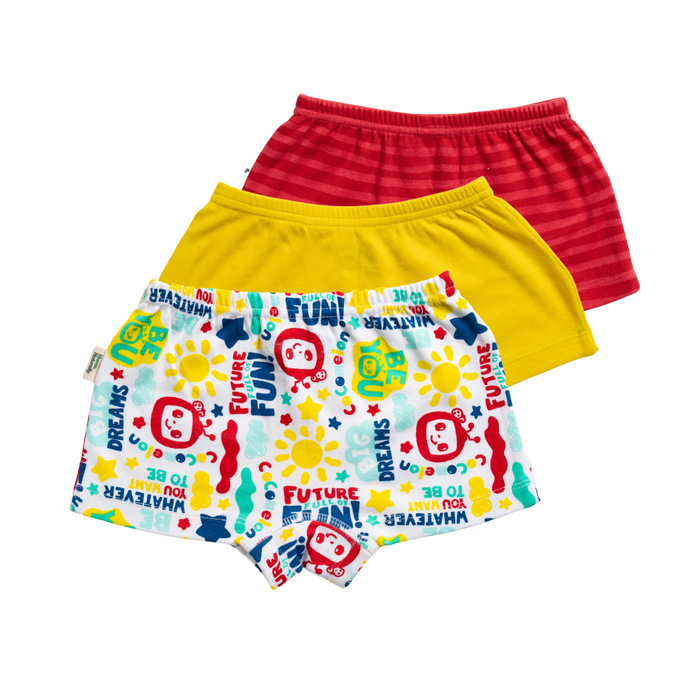 Cocomelon shorts pack of 3