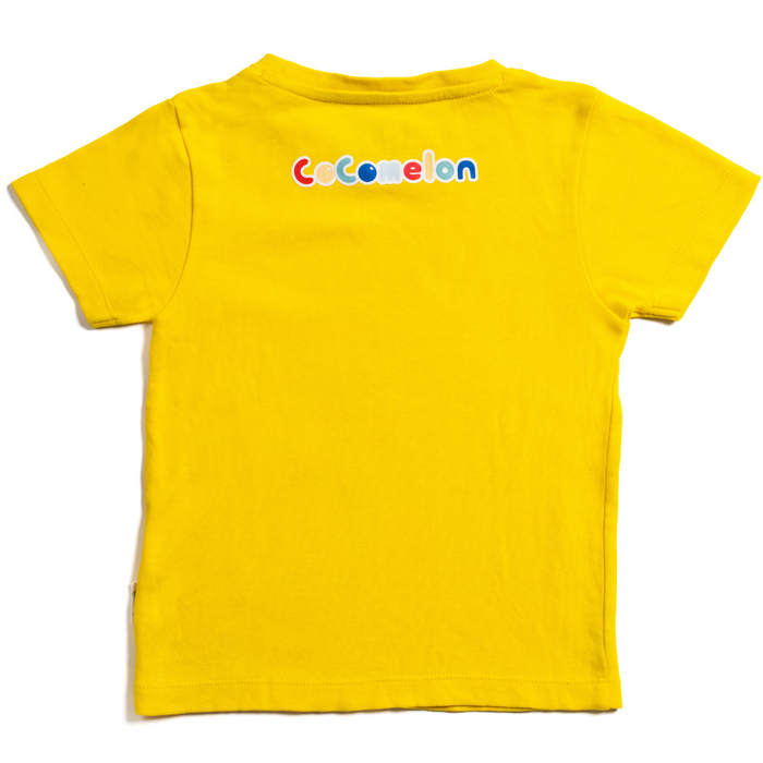 Cocomelon yellow shorts set for boys