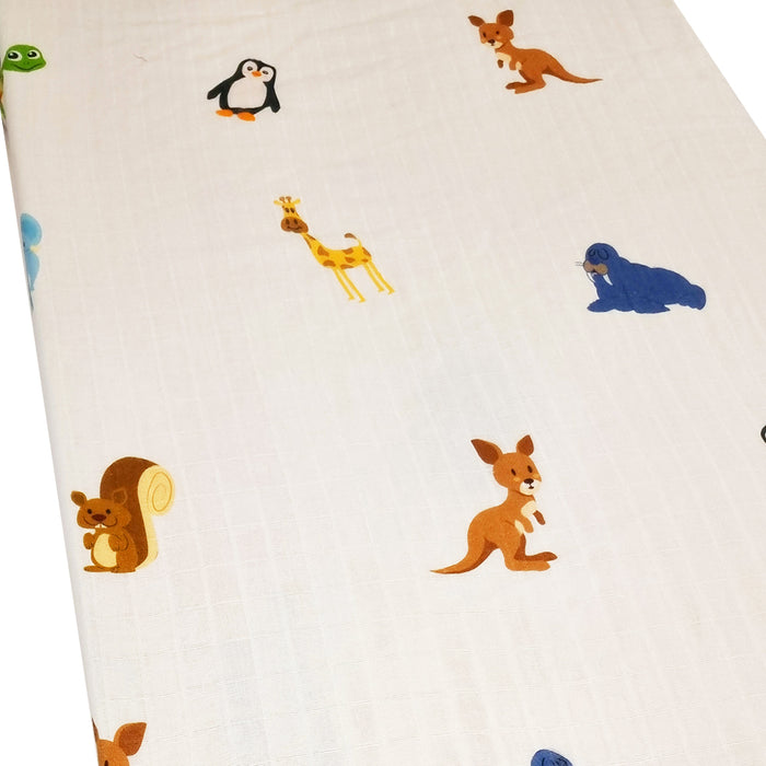 Organic Cotton Fitted Crib Sheets for Babies 