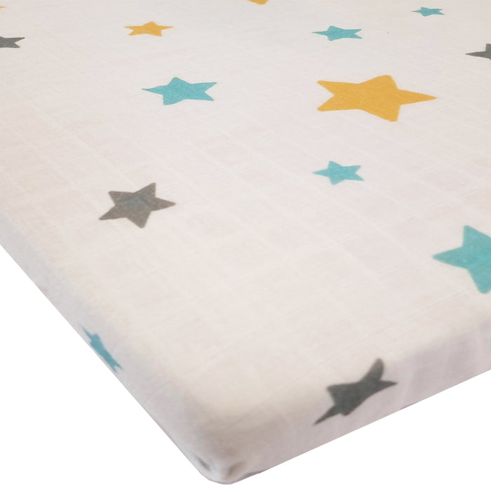 Organic Cotton Fitted Crib Sheets for Babies