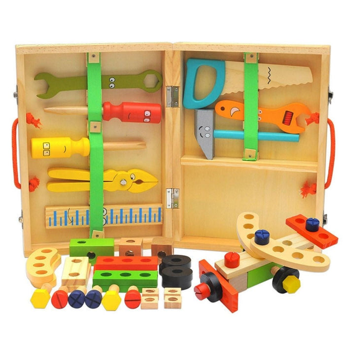 Wooden Tool box for Kids