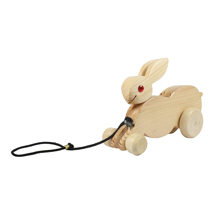Wooden Bunny - Pull-Along Toy (Large)