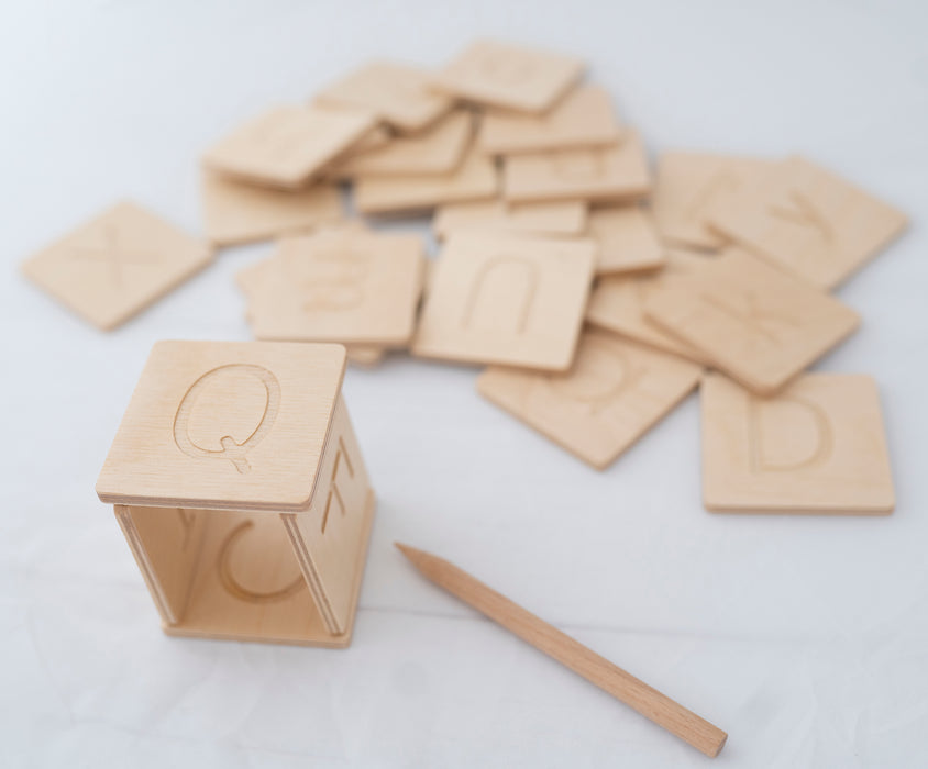 Montessori Alphabet Tiles for Kids