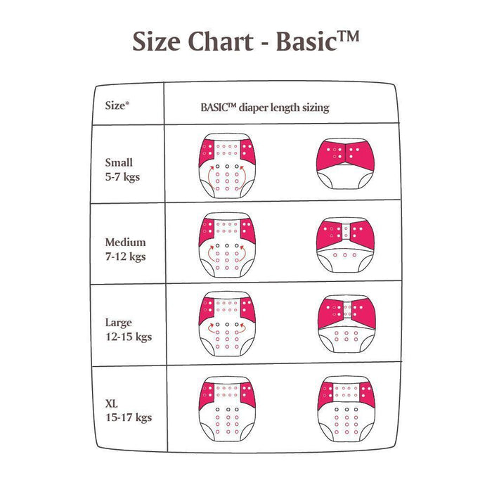 Cloth Diapers for Babies - Hearts