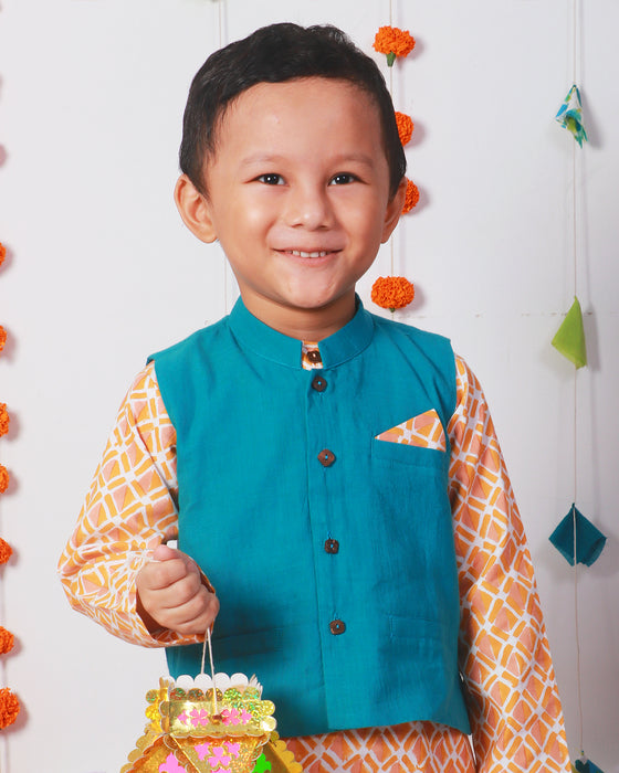 Traditional, Indian wear for kids made with organic cotton 