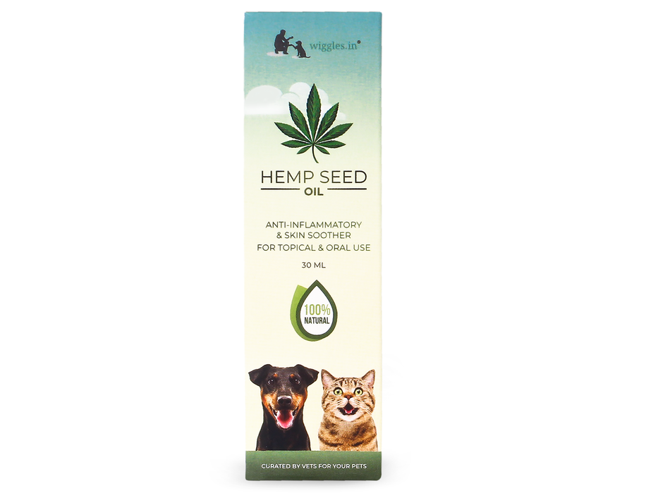 Hemp Seed Oil for Cats & Dogs - 30ml