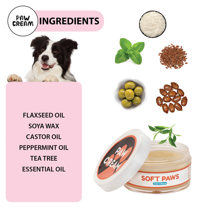 Natural Paw Cream for Dogs