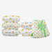 Pack of 6, reusable, organic cotton nappies