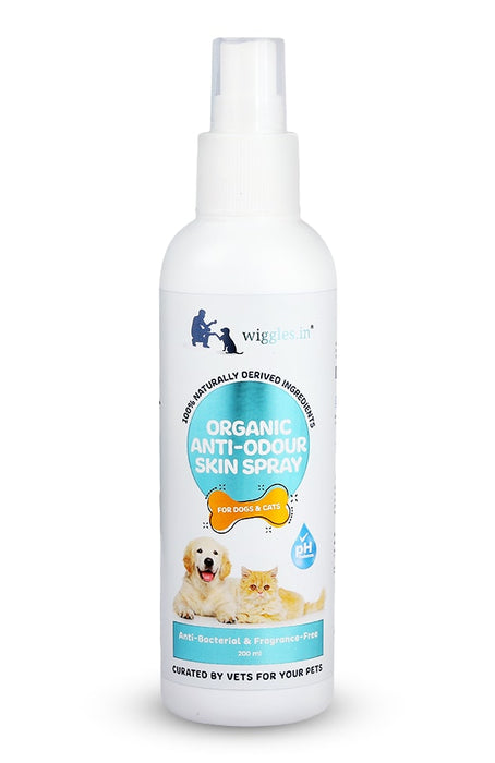 Organic anti-odour spray for pets
