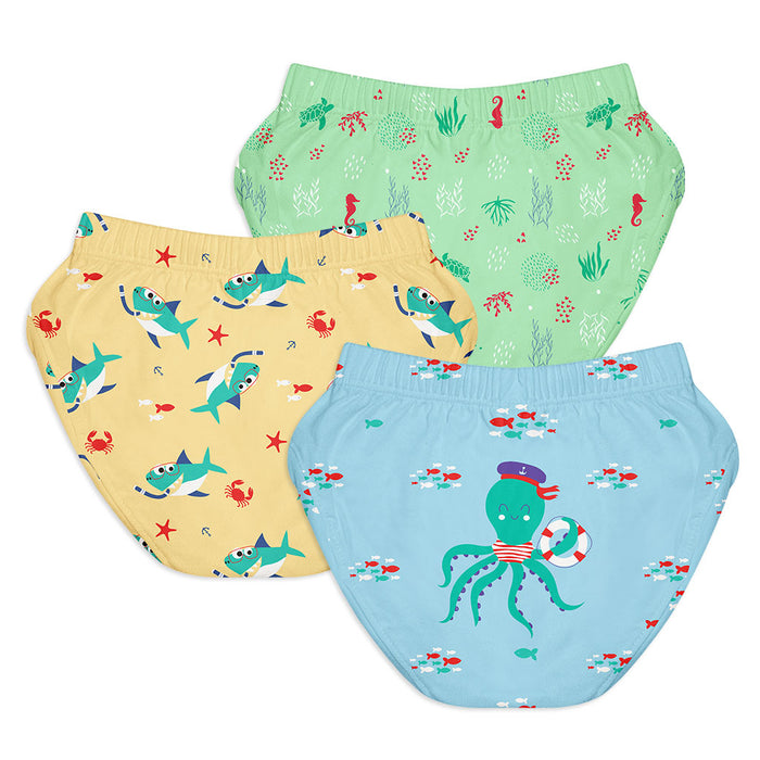 Unisex Toddler Briefs - Sea-Saw - Pack of 3