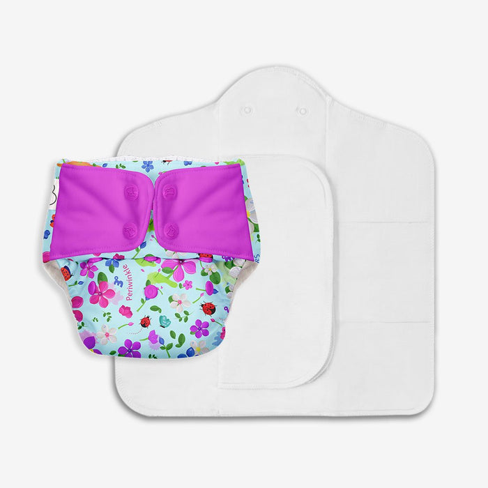 Periwinkle Cloth Diapers - Freesize UNO | 3m - 3y