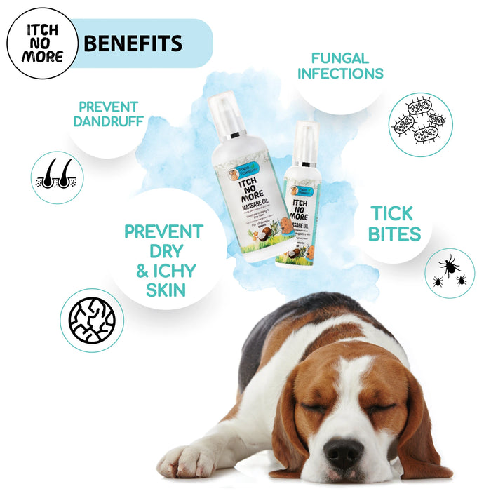 Itch no more massage oil for dogs