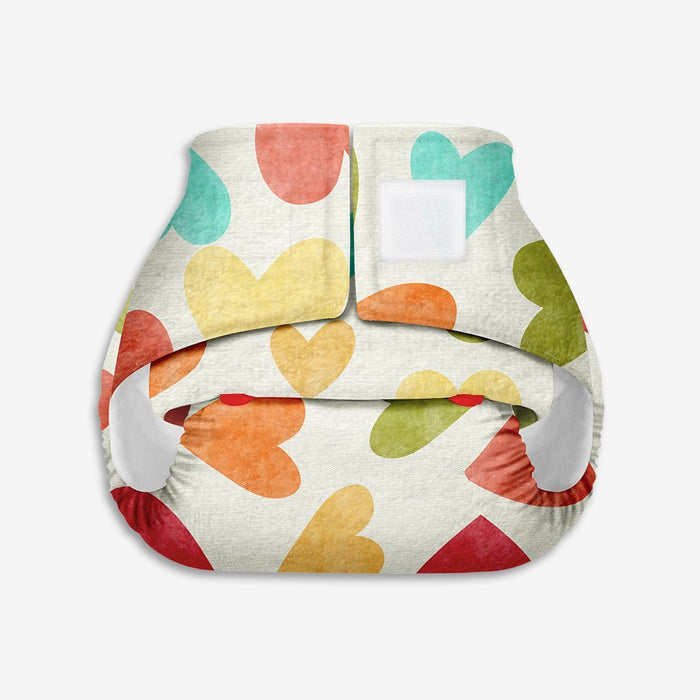 Baby Hearts Cloth Diapers - NewBorn UNO | 0 - 6m