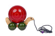 Wooden Pull Along Toy - Snail